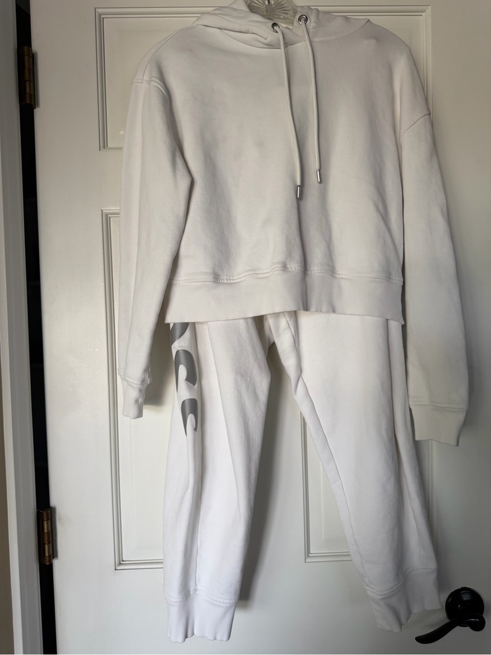 Boss White Kids Sweatshirt & Joggers Set
